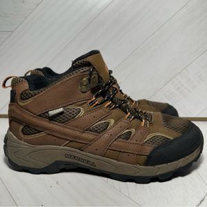 Men’s merrell Moab trail hiking boots size 6.5 brown